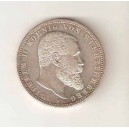 ESTADOS ALEMANES WUERTTEMBERG 5 marcos 1908 plata SC