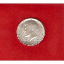 EEUU 1/2 dólar 1964 plata J.F. Kennedy