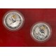 AUSTRALIA Kookaburra 1 Onza 1996 y 1997 (Goya y Gaudí) plata
