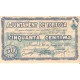 TORTOSA 50 Cts. Juny 1937