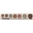 IRLANDA tira de 7 monedas diferentes