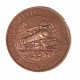50 Aniversario del Ferrocarril de La Pobla de Segur 1951-2001 cobre 65 mm.