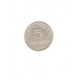 Alfonso XIII 5 Ctvos de peso 1896 Puerto Rico MBC plata