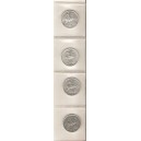 Serie Completa 5 Cts. 4 monedas SC