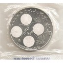 30 € 2012 Décimo aniversario euro plata