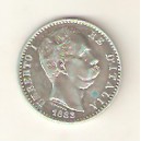 ITALIA 2 Liras 1883