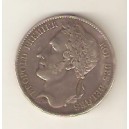BELGICA Leopoldo I 5 Francos 1849