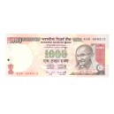 INDIA 1000 Rupias Mahatma Gandhi SC