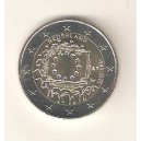 HOLANDA 2 € 2015 BANDERA EUROPEA