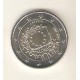 LETONIA 2 € 2015 Bandera Europea 