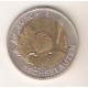 SUIZA 5 frcs. 2001 bimetálica