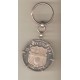 LLavero con medalla Barça 75 Aniversari plata