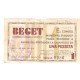 BEGET 1 Pta. 1937