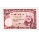 50 Pts. 31 diciembre 1951 EBC S/S