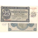 25 Pts. 21 Noviembre 1936 S/S