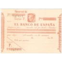 CHEQUE BANCO DE ESPAÑA de 18--
