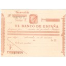 CHEQUE BANCO DE ESPAÑA de 18--