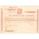 CHEQUE BANCO DE ESPAÑA de 18--