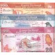 SRI LANKA Lote 3 billetes