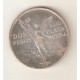 MEJICO 2 pesos Centenario plata