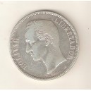 VENEZUELA Bolivar Libertador 1912 plata