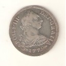 Carlos III 2 Reales 1779 Méjico