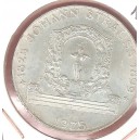 AUSTRIA 500 Schilling 1975 Strauss plata