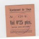 LLUÇÀ 0.25 ptes.