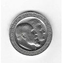 ALEMANIA 3 marcos 1911 Wúrtemberg plata