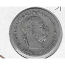 AUSTRIA 1 Corona 1894 plata