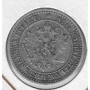 FINLANDIA (Rusia imperial) 1 marco 1866 plata
