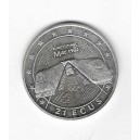 GIBRALTAR 21 ecus 1994 plata