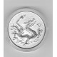 CHINA 1 onza 2026 Drag&oacute;n plata