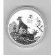 AUSTRALIA 1 onza 2027 cabra plata