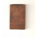 SUBIRACHS  Mil.lenari de Catalunya 988-1988 Borrell II  cobre tamaño pequeño 